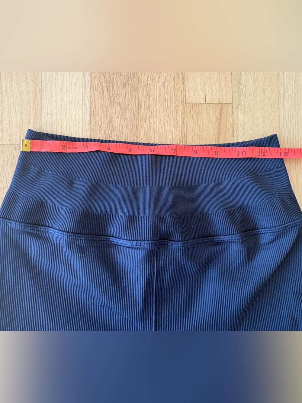 Alo Yoga Navy Seamless Ribbed Set - Picture 4 of 12